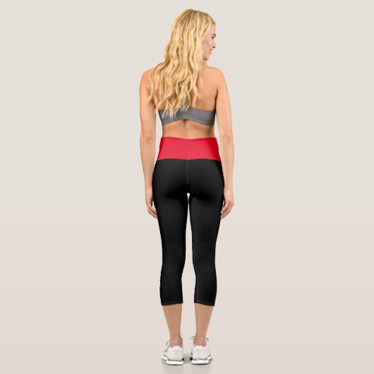 UR ZinjaBurn Capri Leggings (Rückseite)