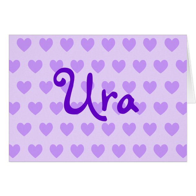 Ura Lila (Vorderseite (Horizontal))