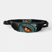 Uraechsen-Raubtier-Auge Bauchtasche (Vorderseite)