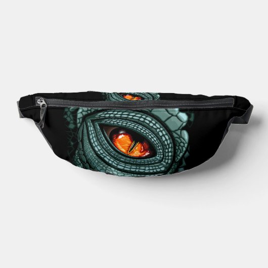 Uraechsen-Raubtier-Auge Bauchtasche (Ablage )