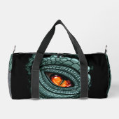Uraechsen-Raubtierauge Duffle Bag (Rückseite)