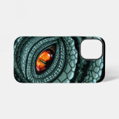 Uraechsen-Raubtierauge iPhone Hülle (Rückseite (Horizontal))