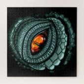 Uraechsen-Raubtierauge Puzzle (Horizontal)