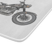 Ural Motorrad Schneidebrett (Ecke)