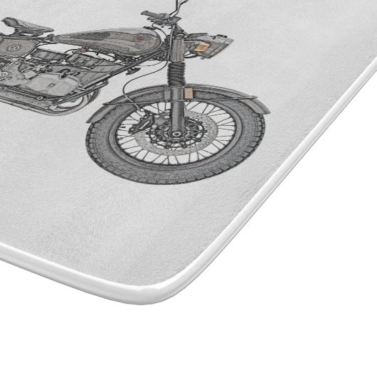 Ural Motorrad Schneidebrett (Ecke)