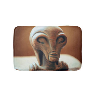 Uralte Alien Statue Badematte