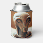 Uralte Alien Statue Dosenkühler (Kanne Rückseite)