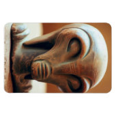 Uralte Alien Statue Magnet (Horizontal)