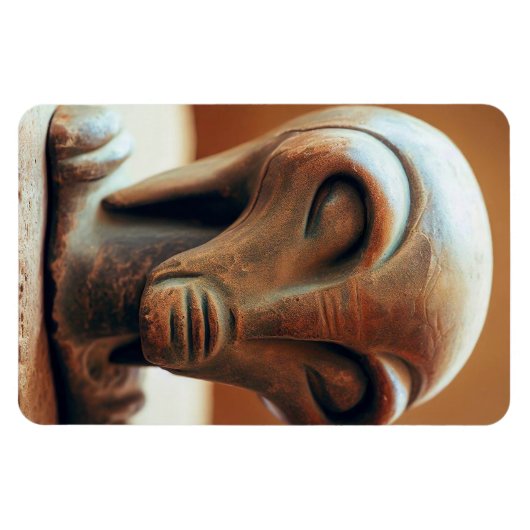 Uralte Alien Statue Magnet (Horizontal)
