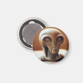 Uralte Alien Statue Magnet (Vorderseite/Rückseite)