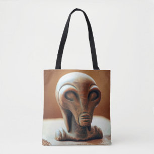 Uralte Alien Statue Tasche