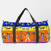 uralte äyptische Mumie Duffle Bag (Rückseite)