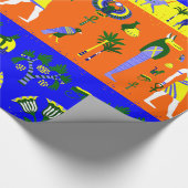 uralte äyptische Mumie Geschenkpapier (Ecke)