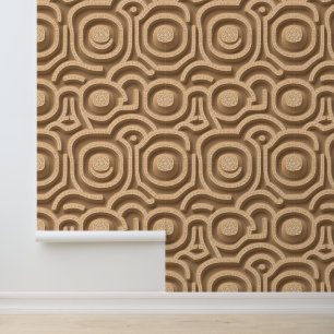Uralte Echos: Hieroglyphisches 3D-Maze Tapete