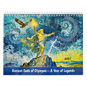 Uralte Götter des Olymp - Ein Jahr der Legenden Kalender