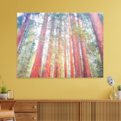 Uralte Sequoien Leinwanddruck (Insitu (Wohnzimmer))