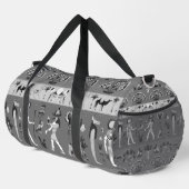 uralter äyptischer Grabmalmummy Duffle Bag (Rechte Ecke)