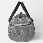 uralter äyptischer Grabmalmummy Duffle Bag (Rechts)
