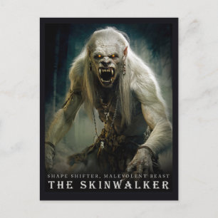 Uraltes Biest & Kreaturen: Skinwalker II Postkarte