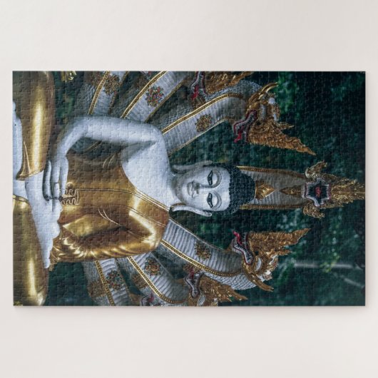uraltes Buddha-Puzzle Puzzle (Horizontal)