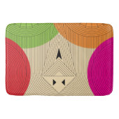 uraltes Dreieck Badematte (Vorderseite)