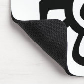uraltes Sonnenidol Geoglyph-Symbol Petroglyph-Kame Mousepad (Ecke)
