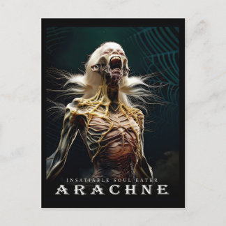 Uraltes Tier & Kreaturen: ARACHNE Postkarte
