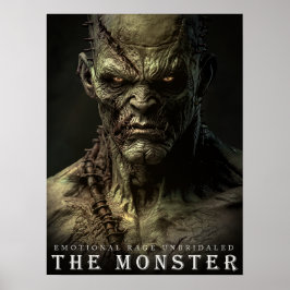 URALTES UNGEHEUER & KREATUREN: Das Monster Plakat