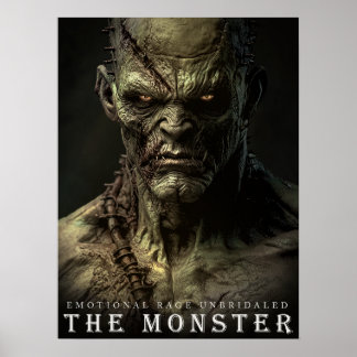 URALTES UNGEHEUER & KREATUREN: Das Monster Plakat