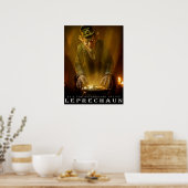 URALTES UNGEHEUER & KREATUREN: Der Leprechaun Poster (Küche)