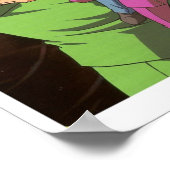 Urameshi Team Yu Yu Hakusho Poster (Ecke)