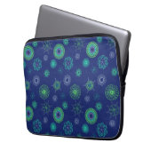 Uranglühen Laptopschutzhülle (Vorderseite Links)