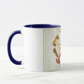 Urania Mirror Gemini Constellation Antique Print Tasse (Links)