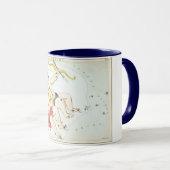 Urania Mirror Gemini Constellation Antique Print Tasse (VorderseiteRechts)