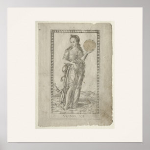 Urania - Renaissance-Astronomie-Kunst von Tarocchi Poster