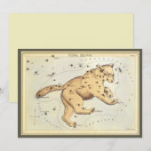 Urania-Spiegel, Vintage Astronomie-Himmelskarte (Vorne/Hinten)