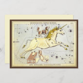 Urania-Spiegel, Vintage Astronomie-Himmelskarte (Vorne/Hinten)