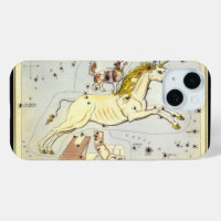 Urania-Spiegel, Vintage Astronomie-Himmelskarte