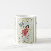 Urania-Spiegel, Vintage Astronomie-Himmelskarte Kaffeetasse (Mittel)