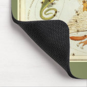 Urania-Spiegel, Vintage Astronomie-Himmelskarte Mousepad (Ecke)