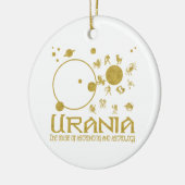 Urania-Verzierung Keramik Ornament (Links)