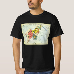 Urania's Mirror, Vintage Astronomiekarte des Himme T-Shirt