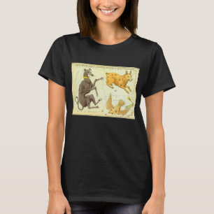 Urania's Mirror, Vintage Astronomiekarte des Himme T-Shirt