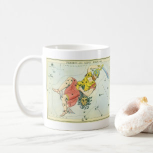 Urania's Spiegel, Vintage-Astronomie-Himmelskarte Kaffeetasse
