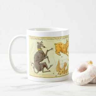 Urania's Spiegel, Vintage-Astronomie-Himmelskarte Kaffeetasse