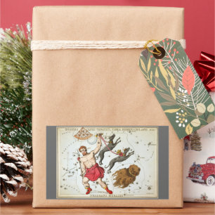 Urania's Spiegel, Vintage-Astronomie-Himmelskarte Rechteckiger Aufkleber