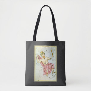 Urania's Spiegel, Vintage-Astronomie-Himmelskarte Tasche