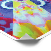 Uranische Kinetic Collage Kaleidoscope Poster (Ecke)