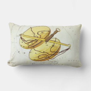 Uranismus, Vintage Libra-Konstellation Lendenkissen