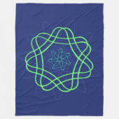 Uranium Glow Fleecedecke (Vorderseite)